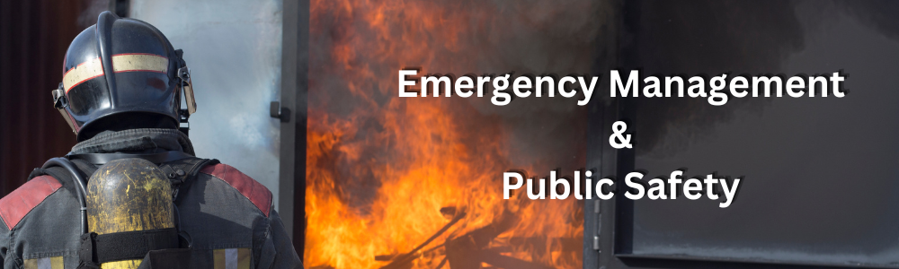 Emergency management decorative header image